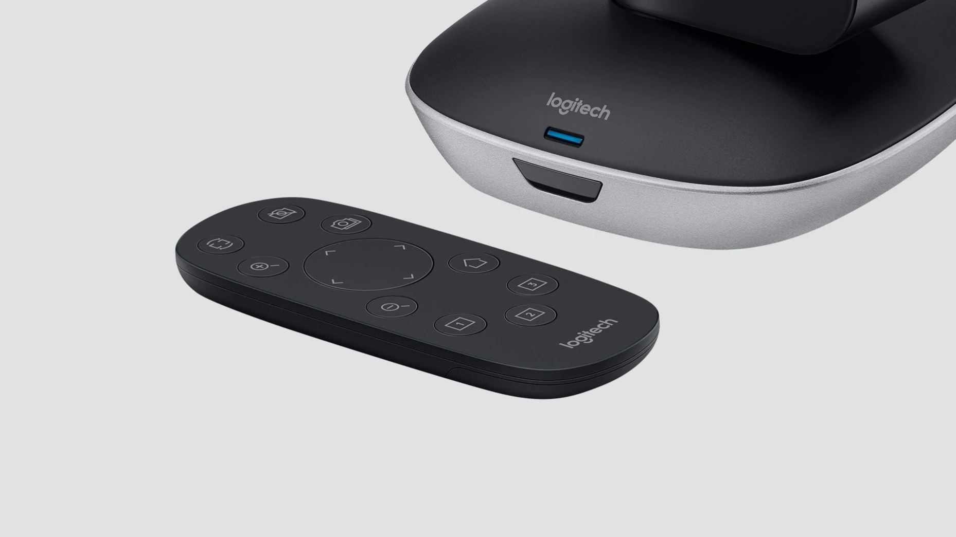 Logitech PTZ Pro 2 điều khiển nhanh bằng remote