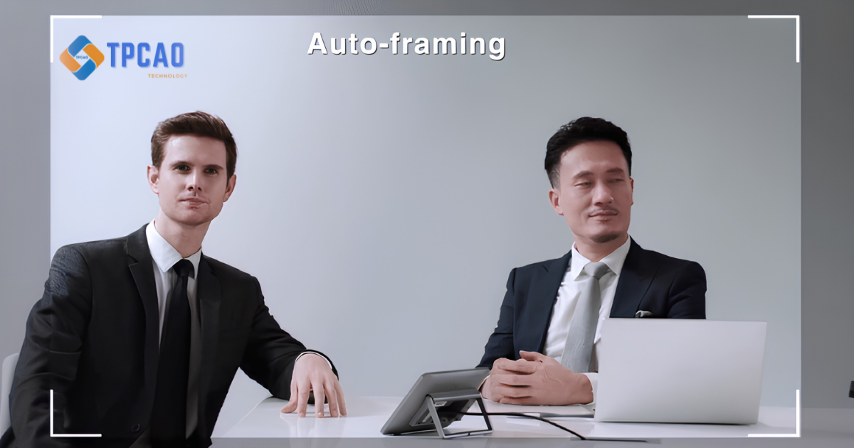 Auto Framing tự động canh khung hình cân đối