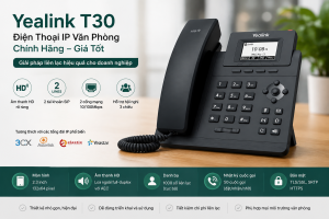 Yealink T30 chính hãng điện thoại IP văn phòng